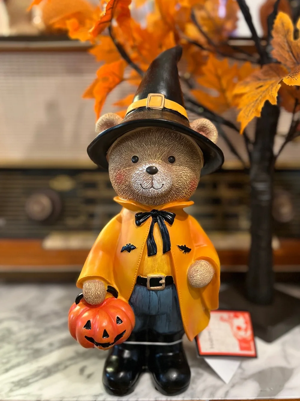 ✨NEW🧸Halloween Bear in Wizard Costume Decor🎃